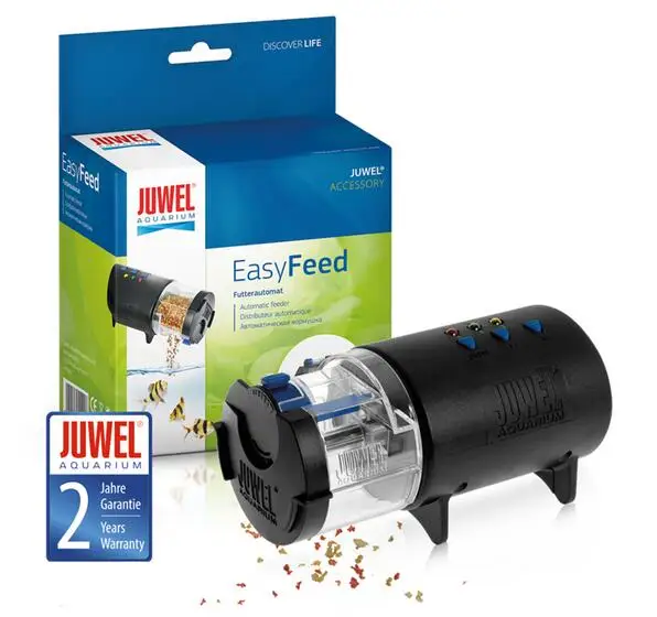 JUWEL EasyFeed JUWEL EasyFeed автоматической очистки аквариума кормушка для рыбок бак аквариума еда автоматический таймер подача диспенсер Регулируемый Автоматический Питатель - Цвет: JUWEL EasyFeed