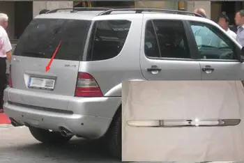 

For Mercedes-Benz M-Class W163 ML 1997-2005 High-quality ABS Chrome plated Rear Trunk Lid Cover Trim Car-styling