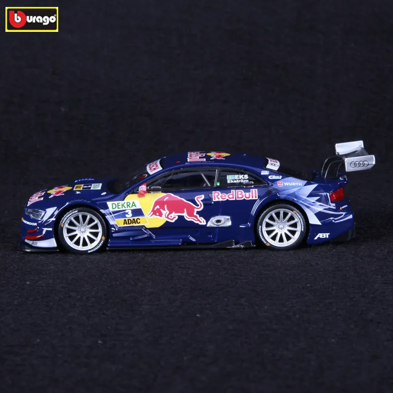 Bburago 1:32 Audi A5 RV гоночная модель DTM гоночный автомобиль трансформер из сплава WRC