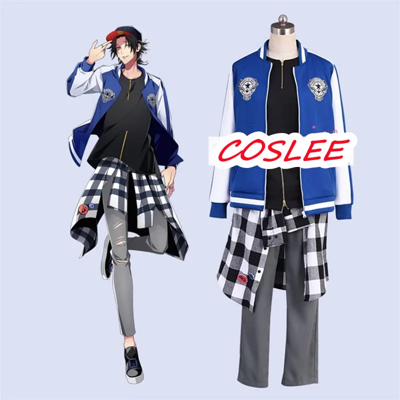 

COSLEE Japanese Voice Actor Division Rap Battle DRB Yamada Nirou Jiro Cosplay Costume Uniform Outfit