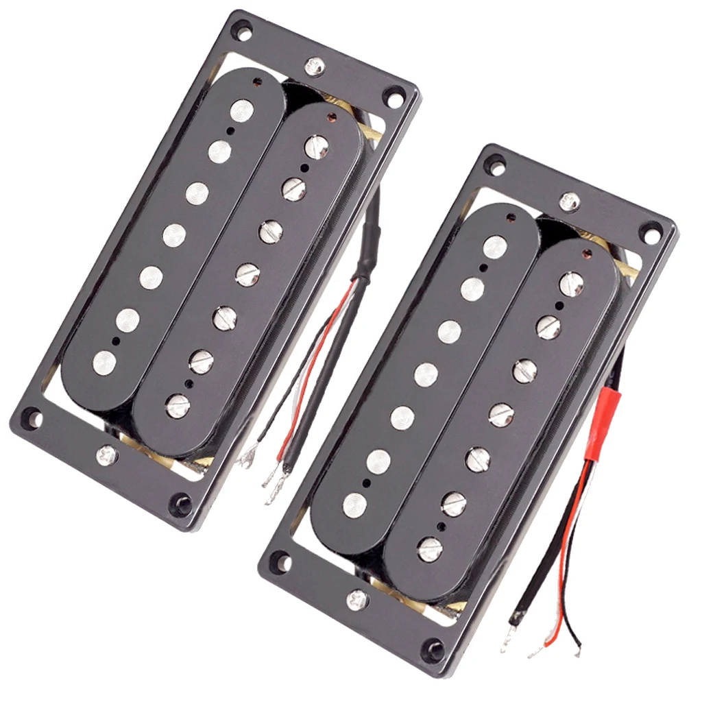 Set Of 2 Humbucker Pickups Guitar Pickup For 7 Strings Acoustic Guitars