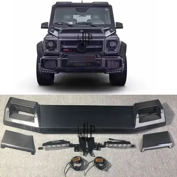 

W463 Carbon Fiber Rear Spoiler Top Wings Roof Wing with LED lights For Mercedes-Benz W463 G500 G55 G65 AMG Car body kit 2015