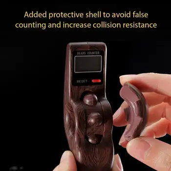 

Gags & Practical Jokes Buddha Beads Counter LCD Digital Counter Finger Game Toy For Pressure Relief Buddha Beads Novelty Gag Toy