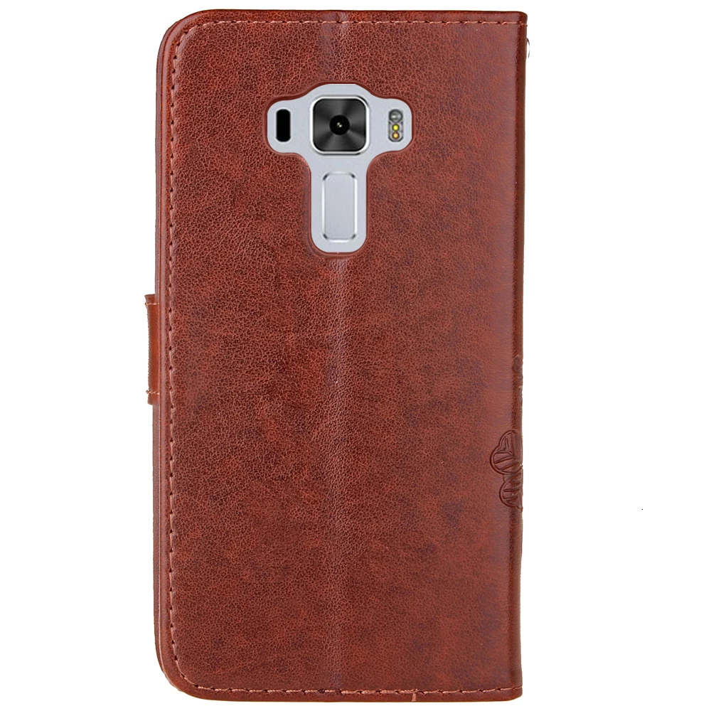 Чехол для телефона для ASUS Zenfone 3 Laser ZC551KL, откидная Обложка на заднюю панель из искусственной кожи, силиконовый чехол для ZC551KL, кошелек, сумка для телефона, чехол