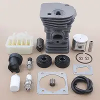 42mm Cylinder Piston Air Filter Kit For Husqvarna 340 345 350Chainsaw 503870276 537024002w Oil Seal Intake Pipe AV Buffer Spring 1