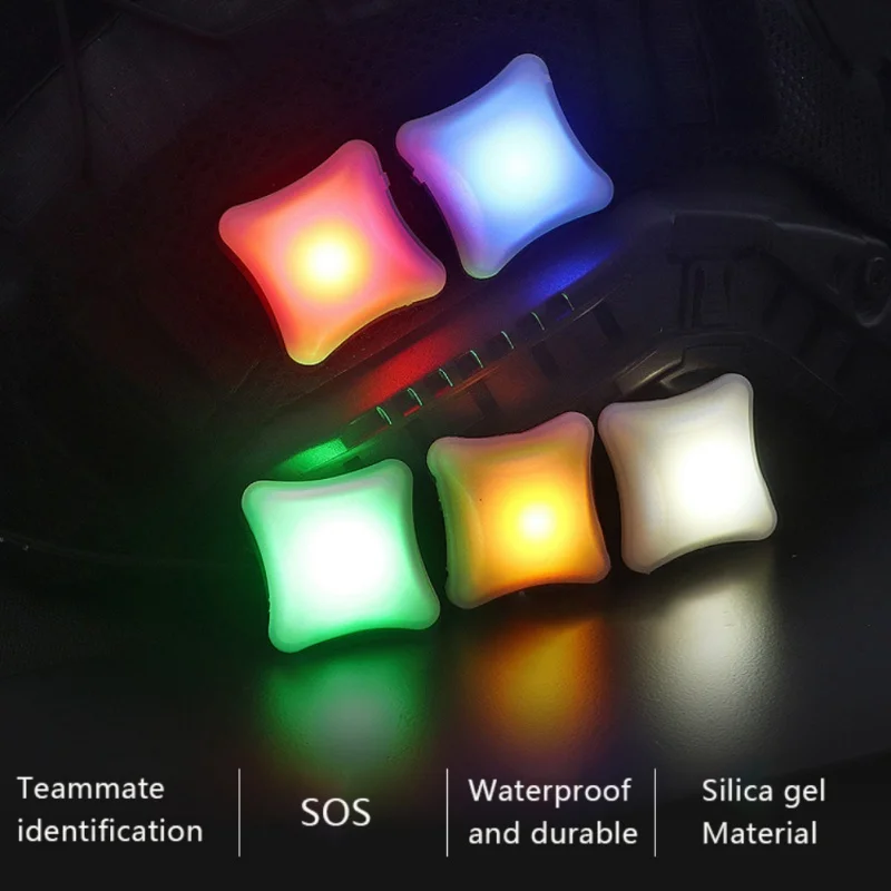 Outdoor Signal Light Indicators Helmet Light Survival Lamp Waterproof Molle Hunting Vest LED Lights