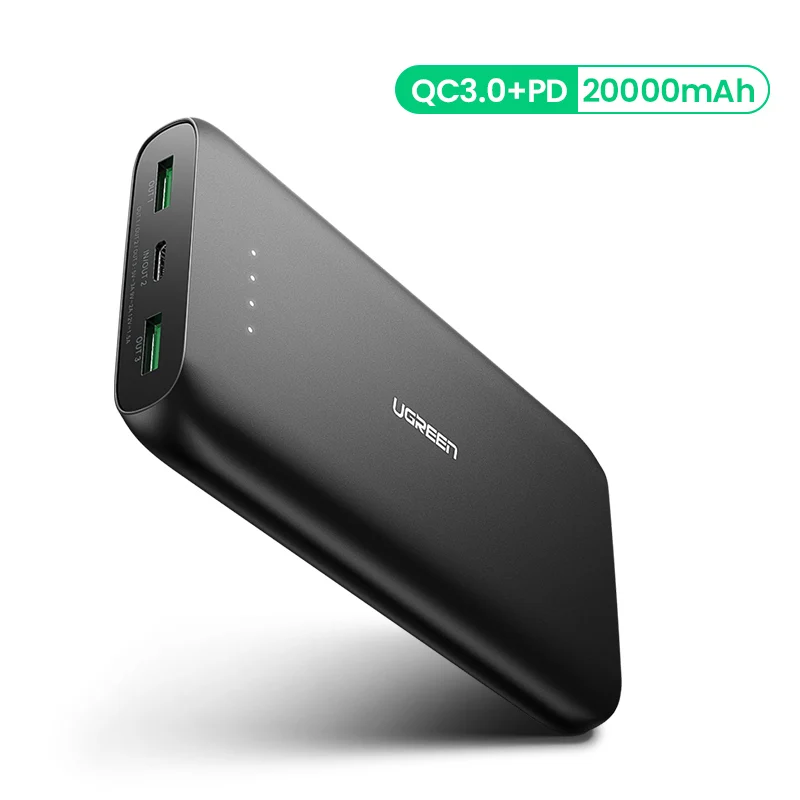 pd power bank Ugreen внешний аккумулятор 20000 мАч, быстрое зарядное устройство для телефона, быстрая зарядка 4,0 QC3.0, портативный внешний аккумулятор для iPhone 11, XiaoMi PD, внешний аккумулятор - Цвет: pd power bank