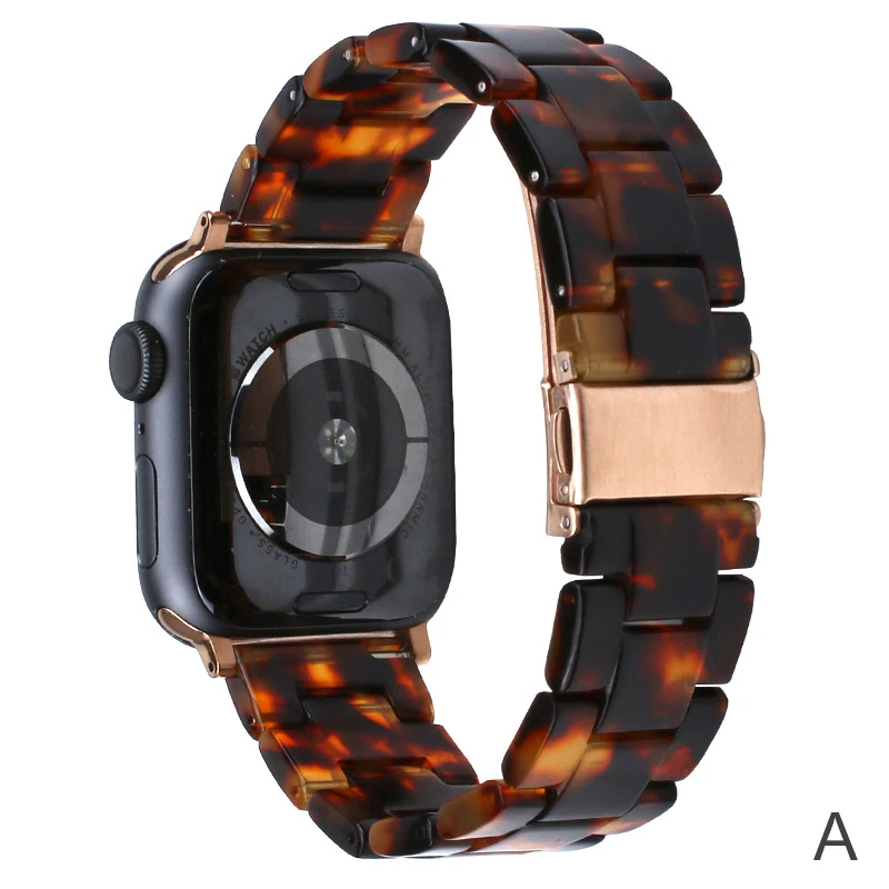 Essidi горячий полимерный браслет ремешок для Apple Watch Series 5 4 3 2 1 Женский Мужской умный Браслет Петля для Iwatch 38 40 42 44 мм - Цвет: A