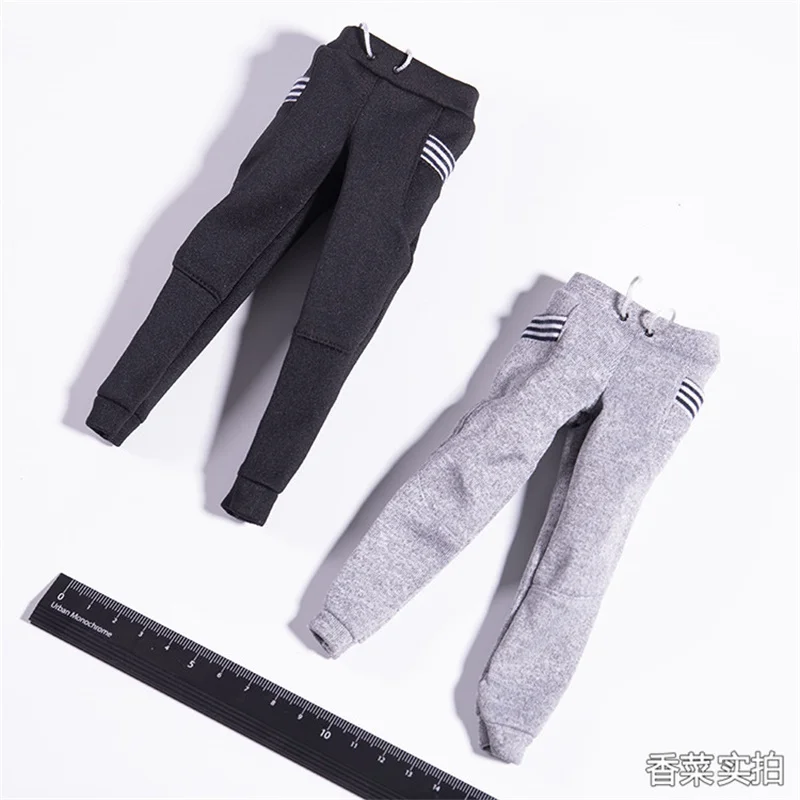 

Scale 1/6 Soldier Doll Men's Casual Pants Sweatpants New Palm Size Spot For Collection