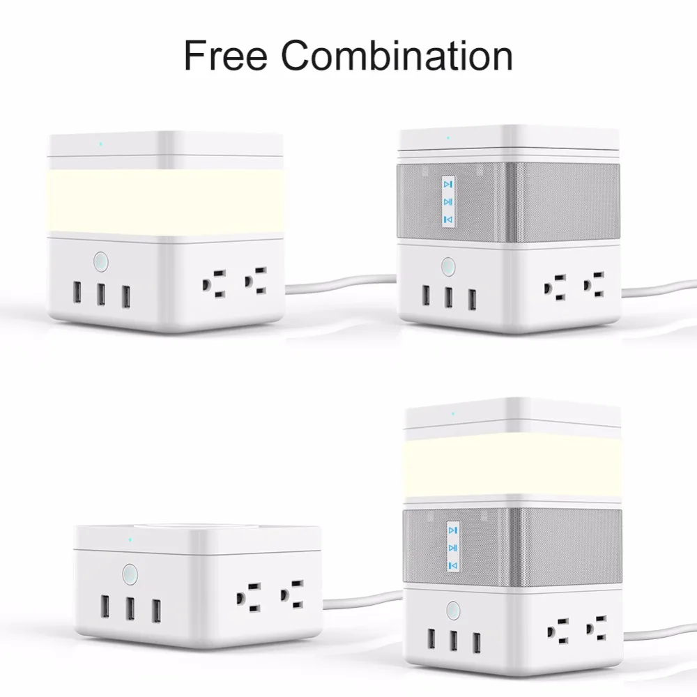 Новое поступление Freecube power spcket/динамик/рождественские светодиодные лампы/Беспроводное зарядное устройство QI беспроводной набор для зарядки с многофункциональным