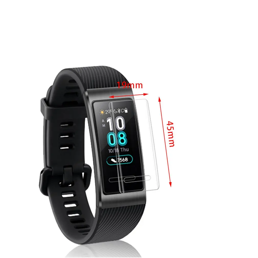 Для huawei Band 3 Pro Watch полная защитная пленка HD Nano устойчивая к царапинам закалка полное покрытие защитная пленка