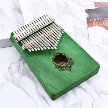 

Mbira Musician African Musical Instruments Student Gift Kalimba Thumb Piano Solid Sturdy Mahogany Music Raw Wood Color