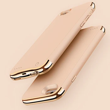 超薄型バッテリーケースiphone 6 6s 7 8 x xs最大xr powerbankためのケースの充電iphone 6 6s 7 8 プラスバッテリー充電器ケース