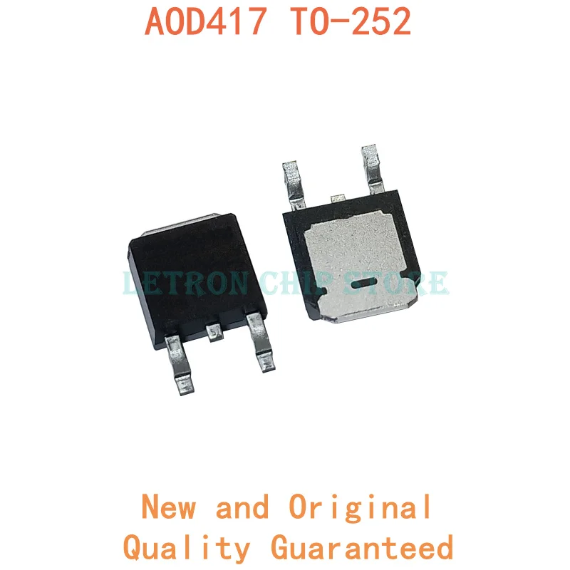 Оригинальная и новая микросхема 10 шт. от-252 D417 до 252 MOSFET P-CH 30 в 25 А | Электронные