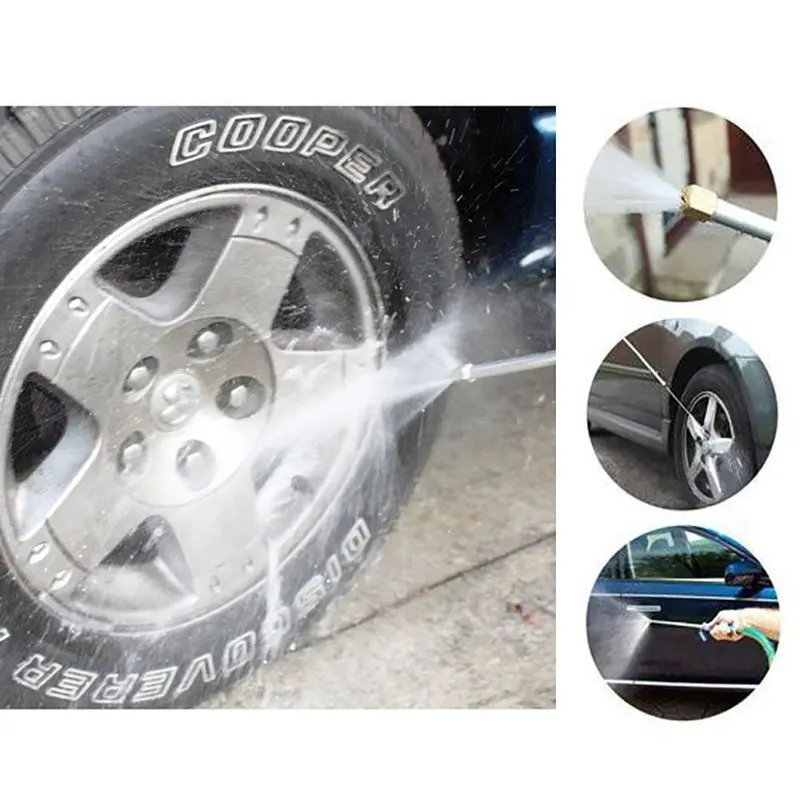 Автомобильный водяной пистолет высокого давления струйный садовая мойка шланг палочка сопло распылитель полив разбрызгиватель инструмент для очистки дропшиппинг