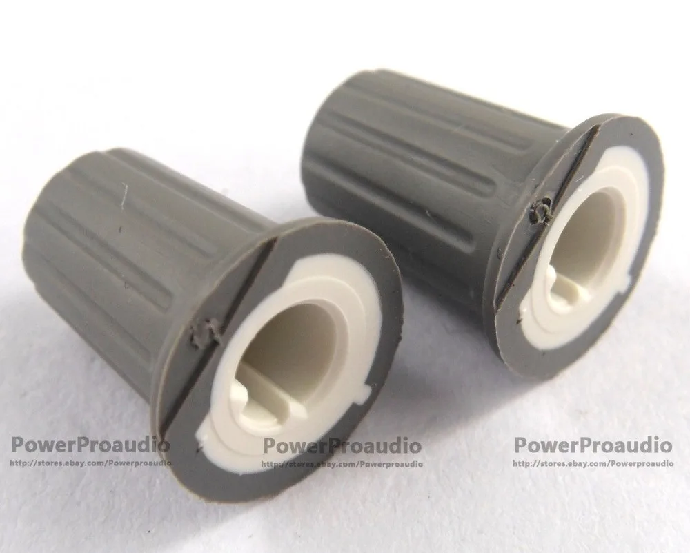 2 Pz Daa1204 Grigio Manopola Trim Guadagno Per Pioneer Djm800 Djm900 Djm2000 Xdj-Rx