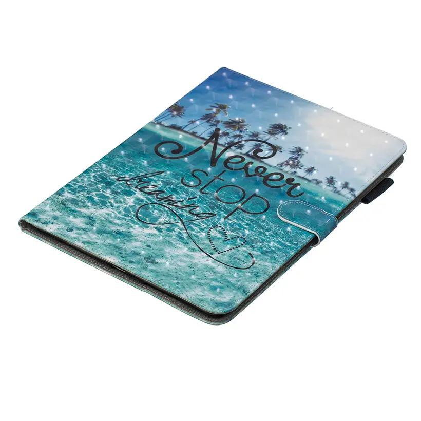 Чехол для iPad 9," 5-го 6-го поколения A1893 A1954 умный чехол для iPad Air 1 2 iPad Pro 9,7 Funda Модный 3D узор