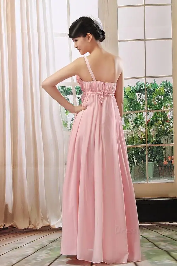 vestido de festa longo casamento новые модные сексуальные розовые длинные вечерние платья подружки невесты с цветами на одно плечо