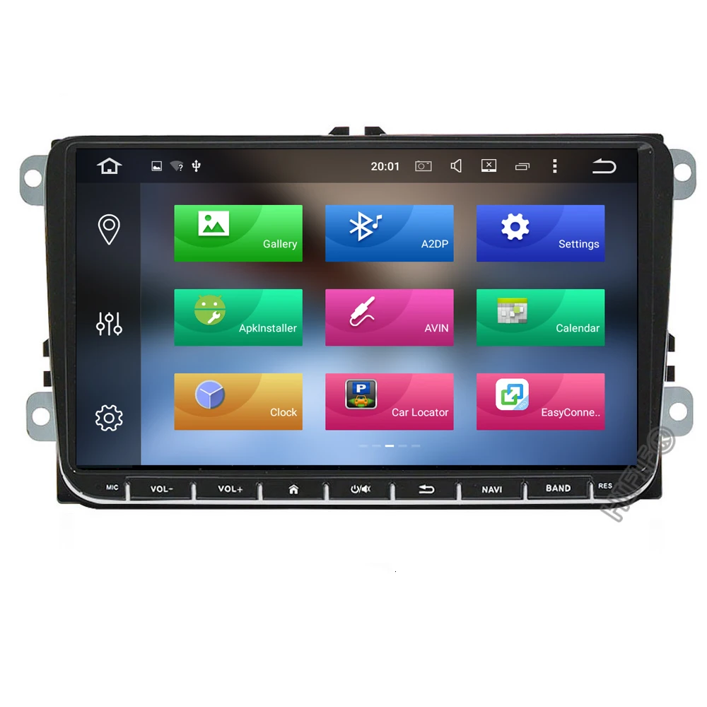2G 16G Android 10 2 Din Автомобильный Радио Стерео GPS для VW Passat B6 CC Polo GOLF 5 6 Touran Jetta Tiguan Magotan Seat