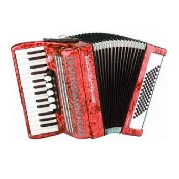 

Juwel-iii-72/30-rd Juwel accordion 30/72/III/5, Red, with straps and cover, weltmeister