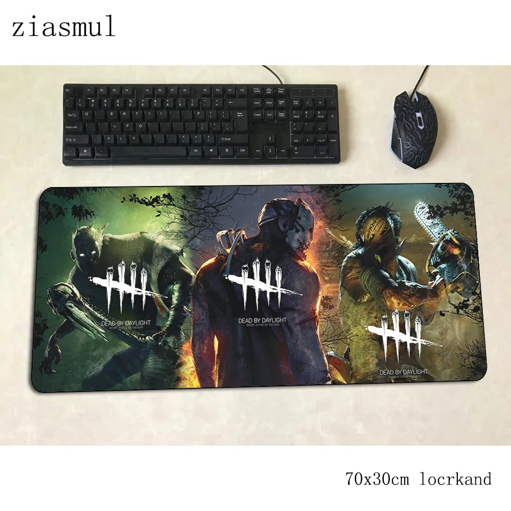Dead by daylight коврик для мыши большой компьютерный коврик 700x300x3 мм игровой коврик для мыши Бестселлер padmouse Клавиатура Игры pc gamer стол