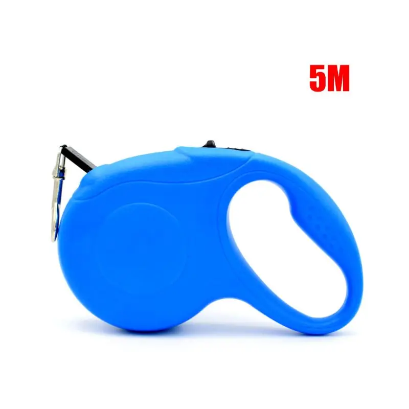 W-5 Pet Retractor Dogs Automatic Telescopic Leash Retractable Flexible Traction Rope - Color: W-5