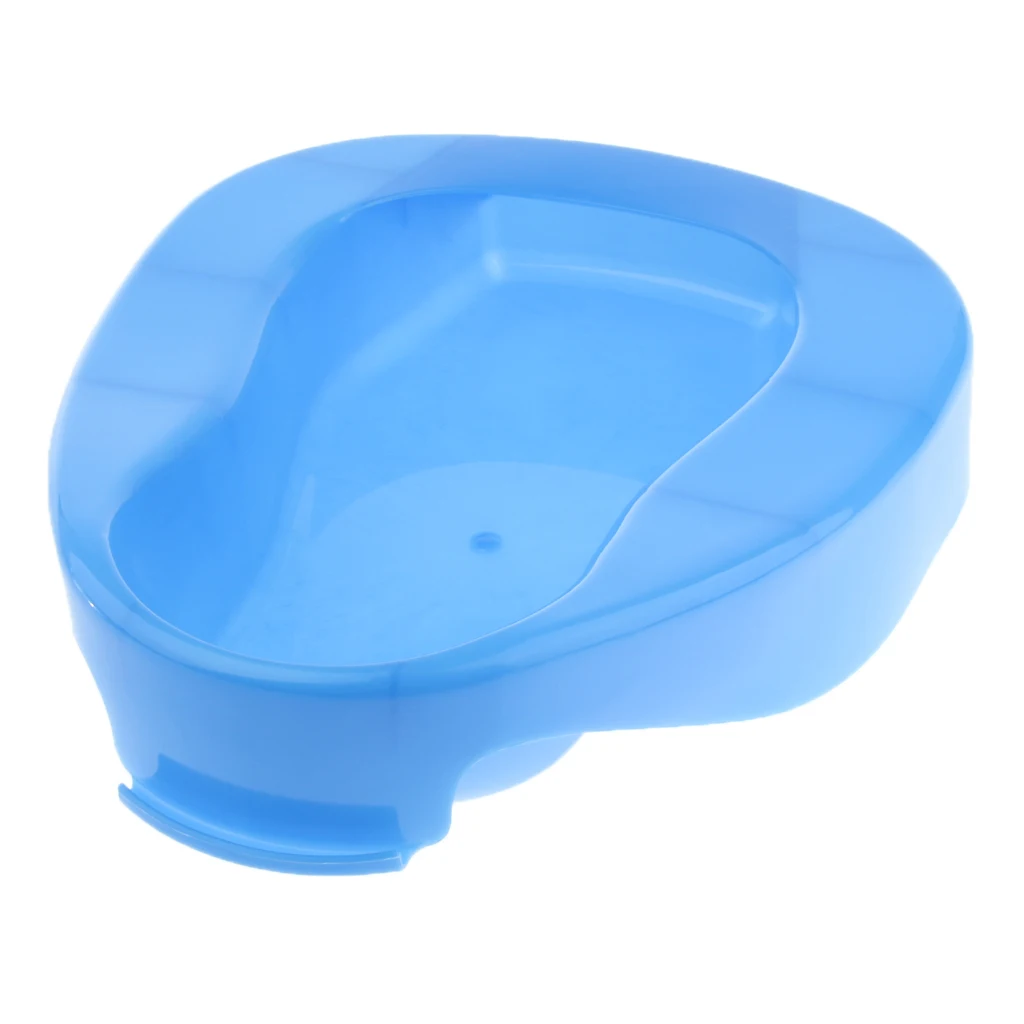 Bedridden Elderly Patients Bedsore Toilet Bedpan Suit for Home Hospital Nursing Room Blue Comfortable 4
