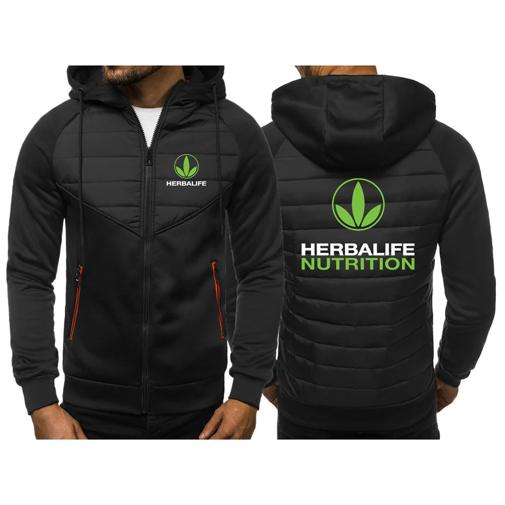 Одежда с логотипом Herbalife мужские толстые теплые хлопковые пальто зимняя куртка