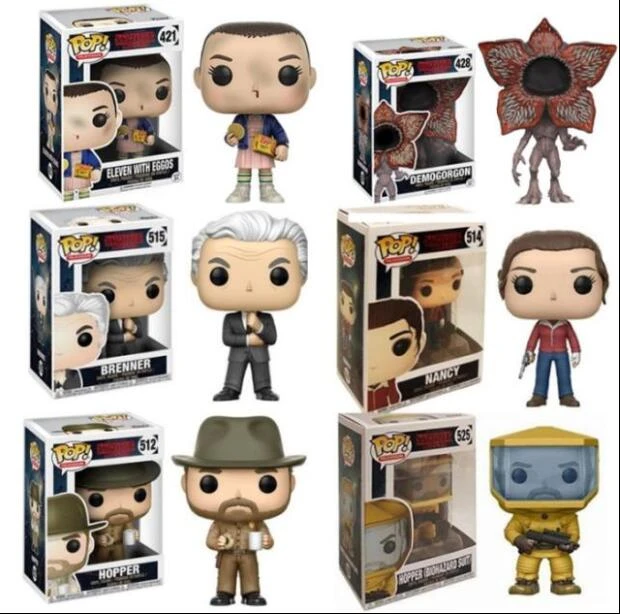 Funko Stranger Things Pvc Action Figure Boy Toys For - Action Figures - AliExpress