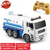 High Simulation Sprinkler Car Six Wheels Large Size Remote Control Sprinkler Truck Vehicle Sprinkling Music Sound Light Toy Gift 1