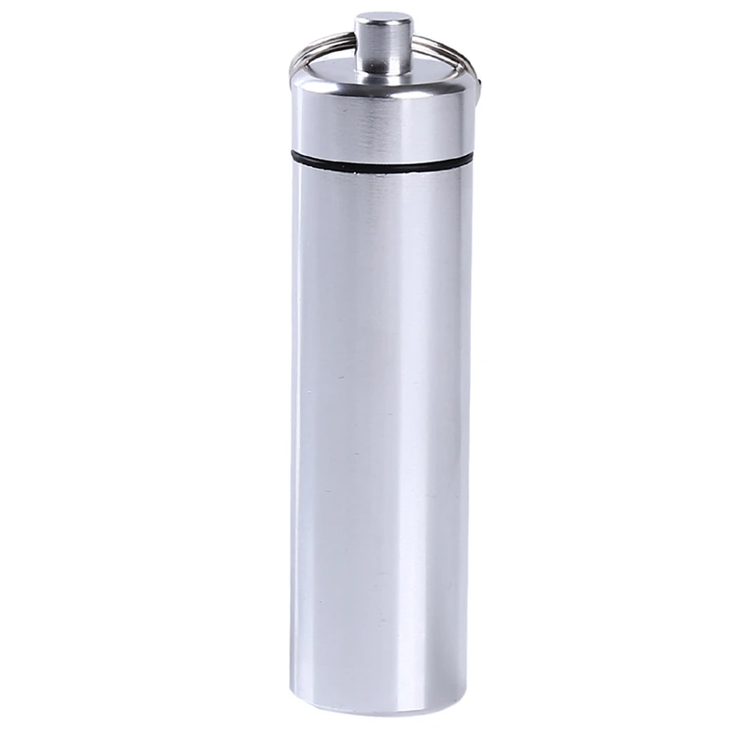 Durable Stainless Steel Portable Rustproof Stand For Toothpick Outdoor Household Travel Seal Storage Container Box Holder Case