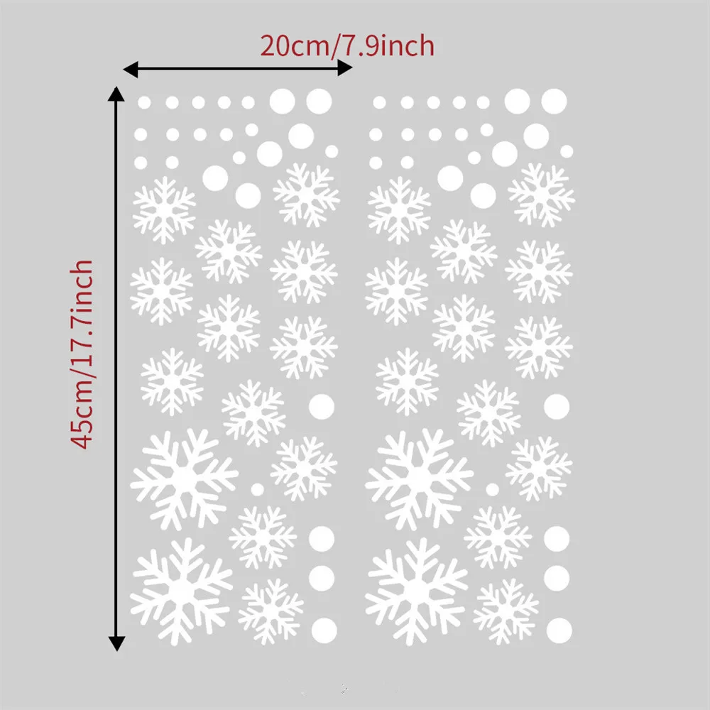Christmas Stickers Merry Christmas Wall Art Removable Home Vinyl Window Wall Stickers Decal Decor for Kids Room DIY wall MURAL