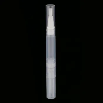

5pcs 3ml Empty Transparent Twist Pen Cosmetic Container Lip Gloss Eyelash Growth Liquid High Quality Nail Art Accessories Dec
