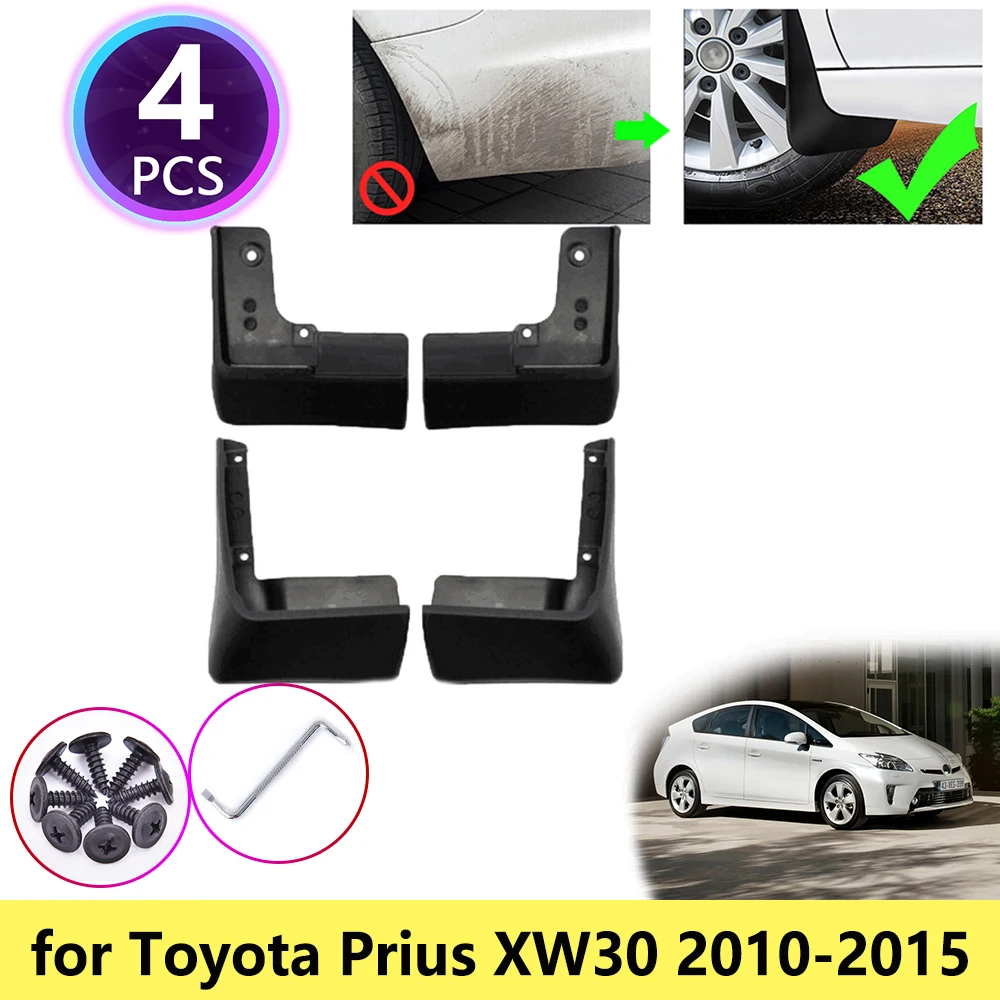 Для Toyota Prius 30 XW30 2010 2011 2012 2013 2014 2015 Брызговики автомобильные аксессуары