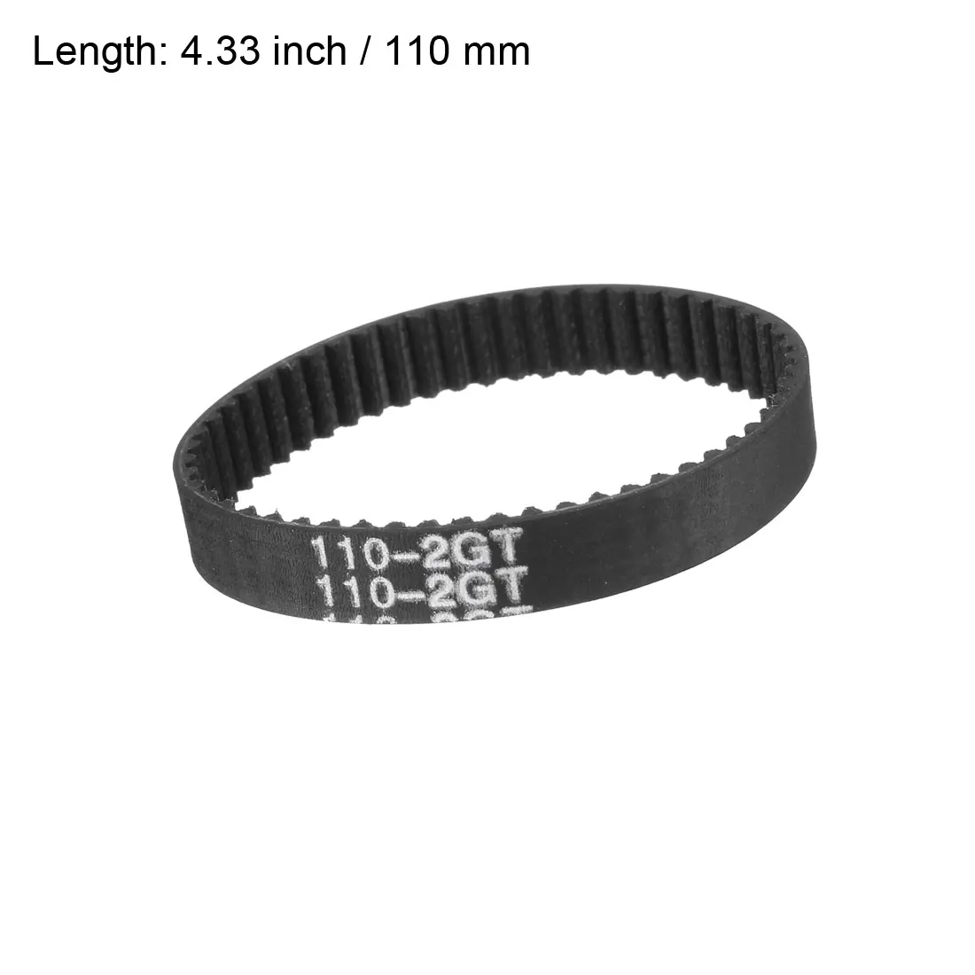 uxcell GT2 Timing Belt 102-350mm Closed Fit Synchronous Wheel Rubber with Glass Fiber Core 1.5mm Thickness for 3D Printer