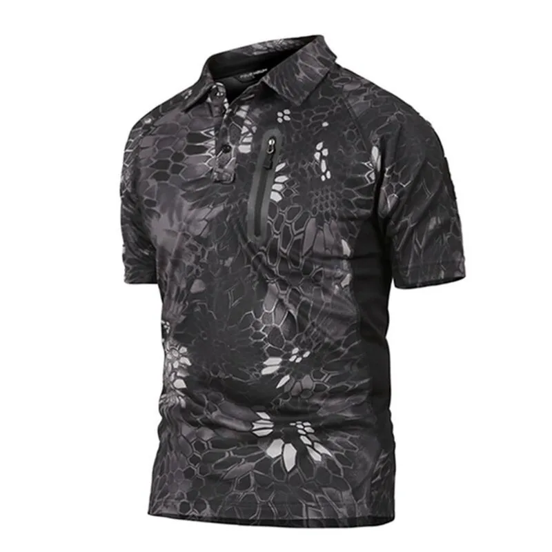 Sport T Shirt Summer Breathable T Shirts Men Quick-Drying Breath Hiking Hunting T-Shirt Short Sleeve Tops Mountain Runing Tactical Clothing