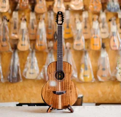 BRIGHT SUN 30 inch Ukulele Hawaii Guitar Acacia With Bag/Tuner/Capo/Belt/Strings/Picks