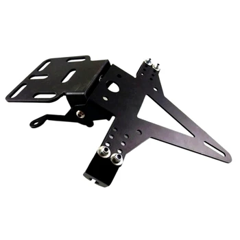 

Universal Motorcycle Registration License Plate Holder Tail Tidy Fender Eliminator for Sport Bike, Street Bike, Buggy with LED L