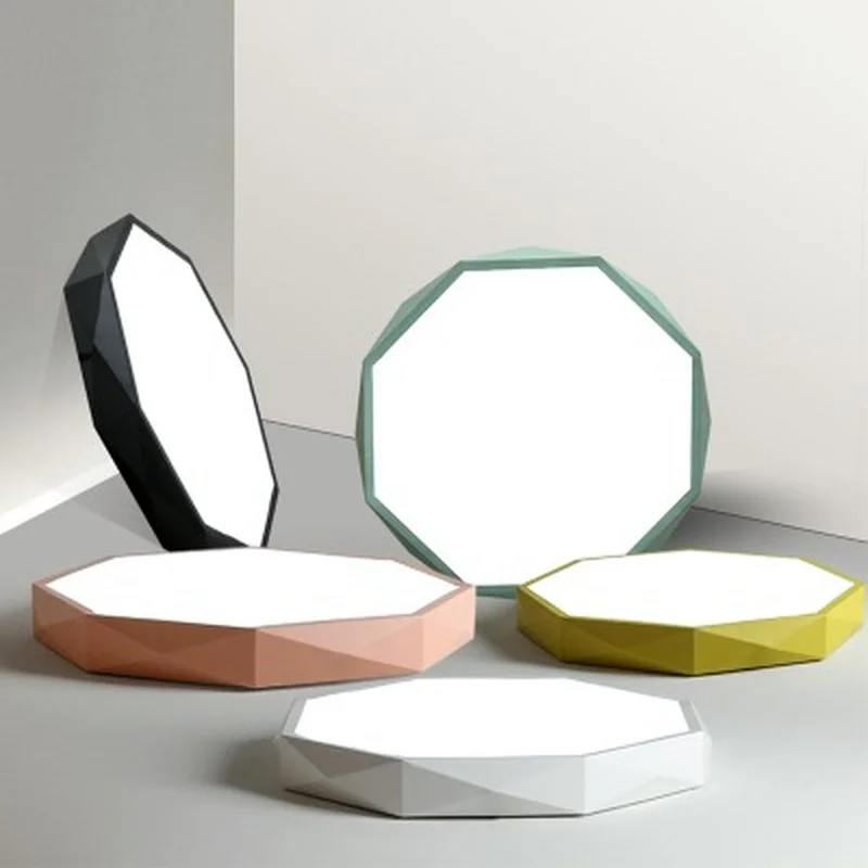 

Современный круглый металлический светодиодный потолочный светильник s акриловая Гостиная затемняемая Светодиодная потолочная лампа Спальня светодиодный потолочный светильник светильники