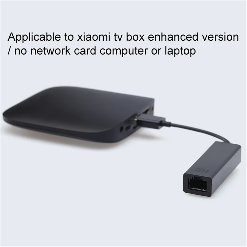 Xiaomi USB к RJ45 100 Мбит/с Проводная сетевая карта адаптер для медиаплеер Xiaomi 3/компьютера