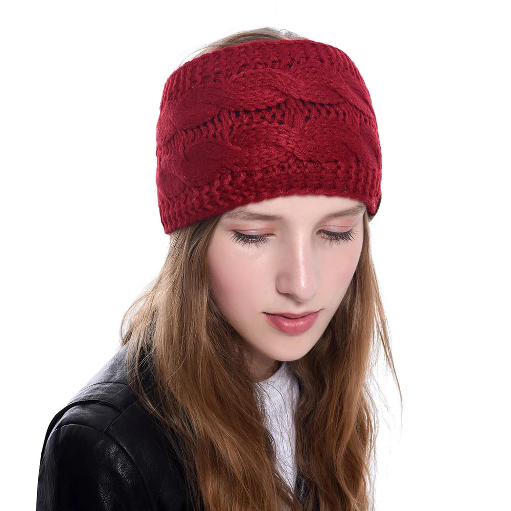 Теплая тянущаяся бархатная вязанная зимняя женская шапка булочка конский хвост уличная плюшевая вязанная шапка для девочек вязаная шапка