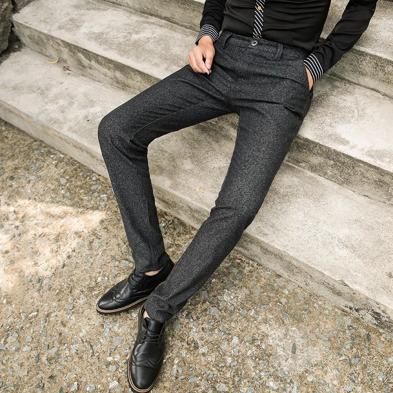 

Suit Pants Men's Men's Pants Slim Fit Suit Pants Business Trou