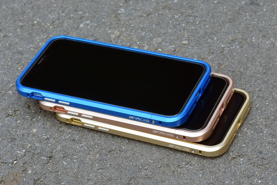 DEVILCASE для iPhone XR 6,1 дюймов тип один алюминиевый бампер рамка чехлы