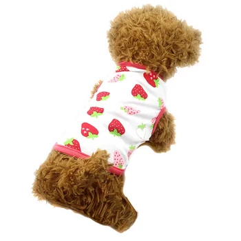 

Dog Vest Dog Cute Cartoon Breathable And Comfortable French Bulldog Clothes Puppy Casual Print Big Dog Clothes Pet Clothes