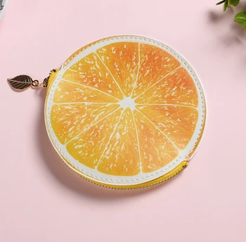 

Cute Simulation Fruit Kids Coin Purses Girl PU Money Bag Gifts for Children Korean Style Mini Zipper Wallets Fashion Key Pouch