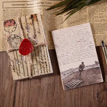 

30 pieces/pack postcards artist's letter envelope travel airplane card note Retro literary holiday card Thanksgiving