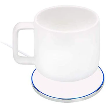 

Mug Warmer, Cup Warmer, Smart Coffee Warmer, Coffee Mug Warmer for Desk, Desktop Heated Coffee and Tea, Electric Cup Beverage Wa