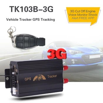 

3G GPS Car Tracker GPS103B-3G/TK103B-3G WCDMA/GSM/GPRS Vehicle/Motorcycle tracking Remote Control Cut Off Oil and Power Tracking