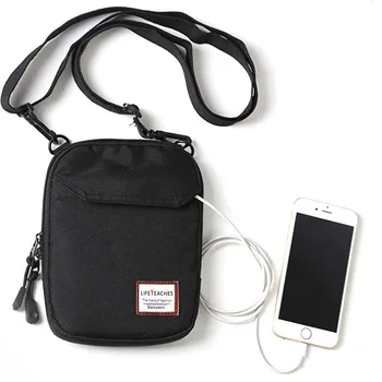 

Messenger Bag Multi-Function Shoulder Crossbody Mobile Phone Bag Neck Pouch Men Women Wallet Outdoor Sports Bag Fashion