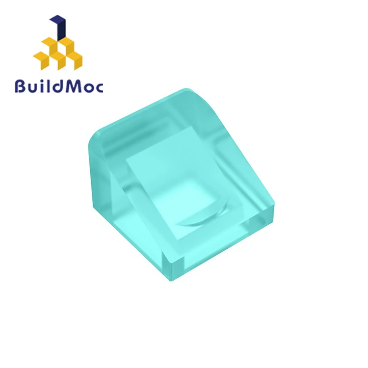 Шоколад BuildMOC склон 30 1x1x2/3 кирпич Technic changever Catch для строительных блоков части DIY развивающие творческие подарочные игрушки - Цвет: Шоколад